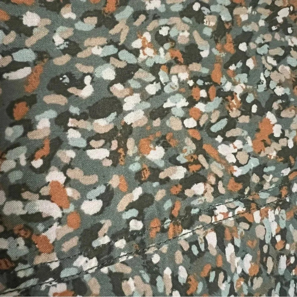Beachlunchlounge Alanna Abstract Camo Blouse Size XS - Picture 7 of 13